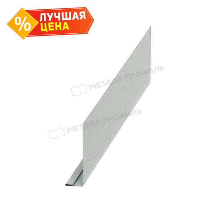 Планка карнизного свеса 250х50х3000 (VikingMP E-20-9005-0.5)