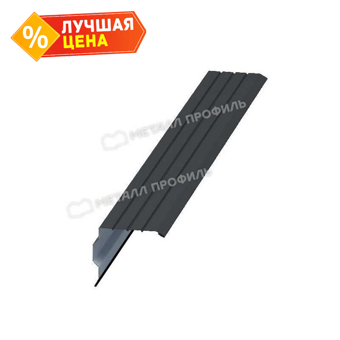 Планка торцевая 90х115х2000 (VikingMP E-20-8019-0.5)